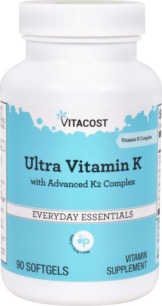 Vitacost Ultra Vitamin K with Advanced K2 Complex - 90 Softgels by Nutraceutical Sciences Institute (NSI)