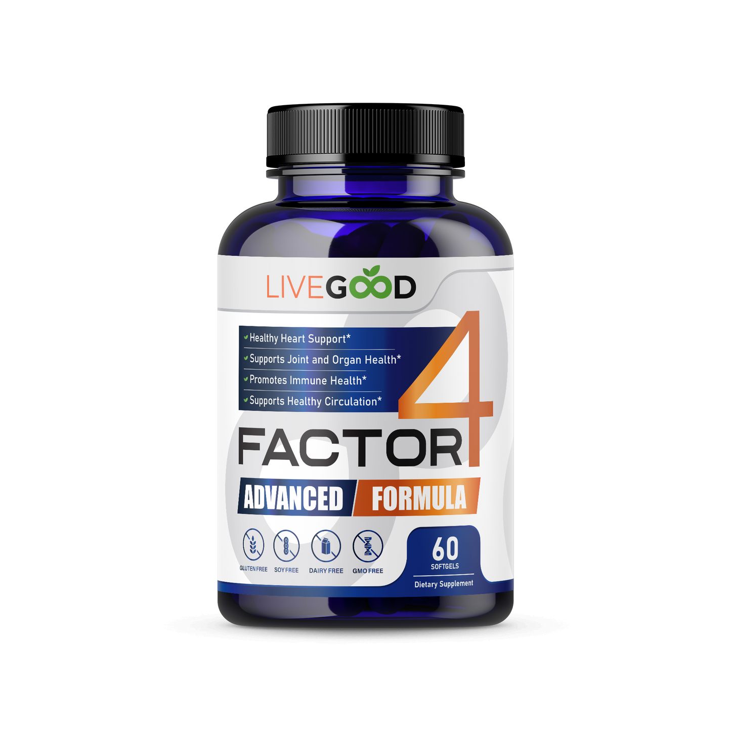 Factor4 - Advanced Inflammation Management, 60 Softgels