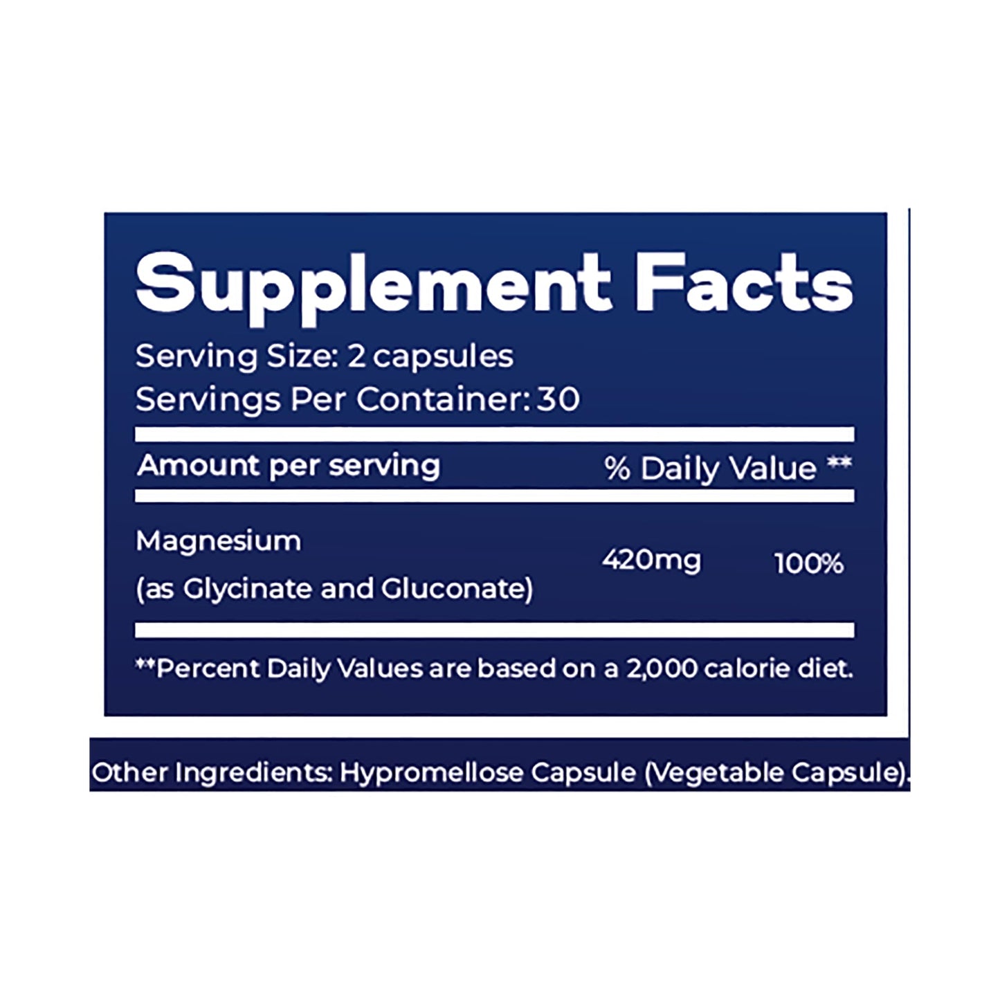 Ultra Magnesium Complex Advanced Formula for Muscle, Nerve & Energy Support, Non-GMO, 420mg Magnesium Glycinate & Gluconate per Serving, 60 Capsules