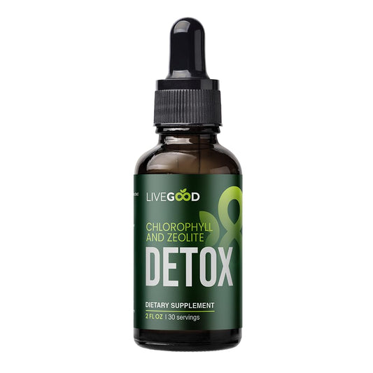 Chlorophyll and Zeolite Detox Supplement, 2 fl oz, 30 Servings
