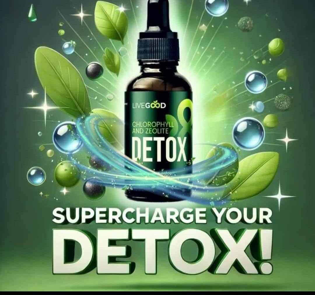 Chlorophyll and Zeolite Detox Supplement, 2 fl oz, 30 Servings