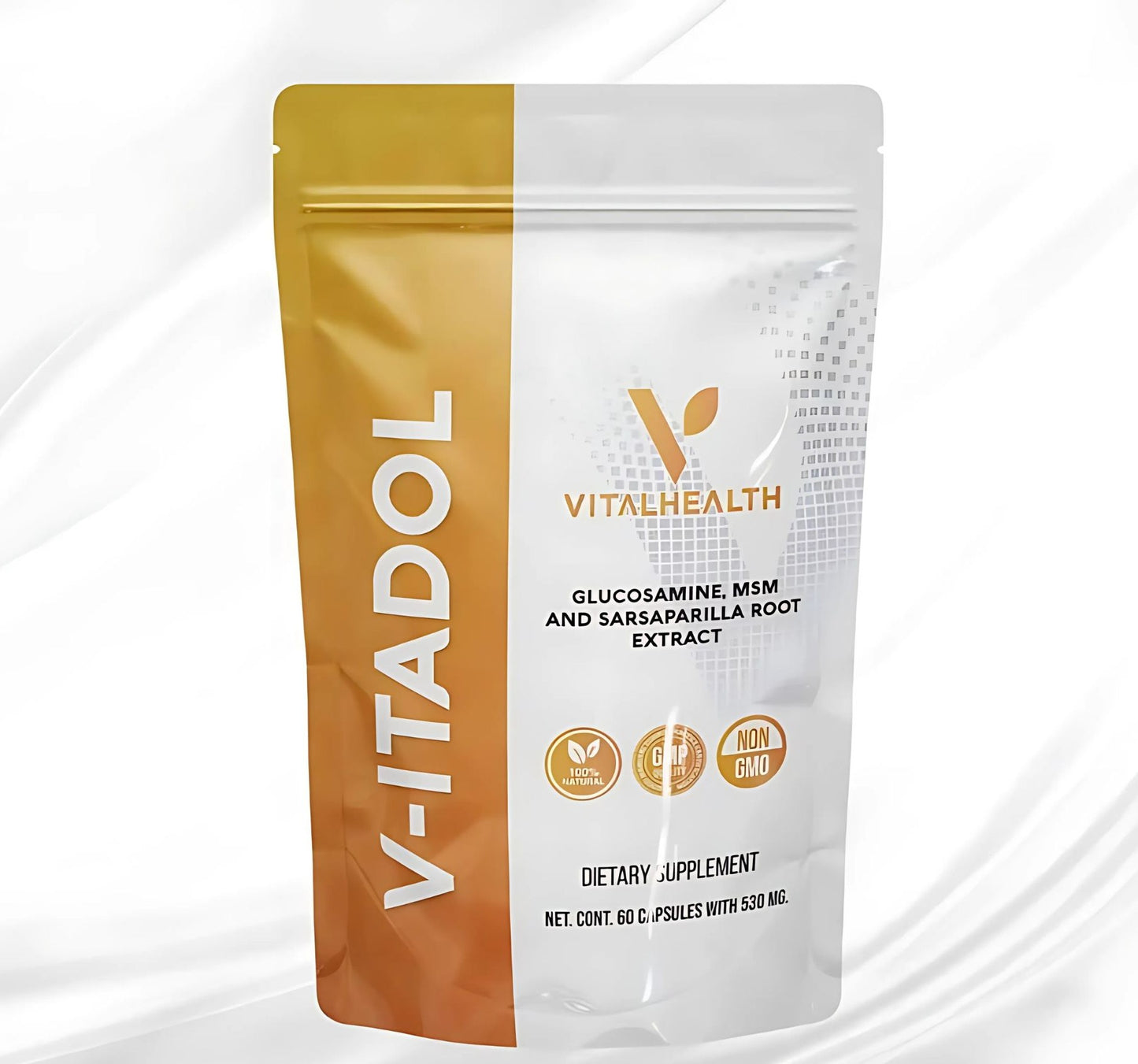 V-ITADOL, Glucosamine, MSM, 60 capsules