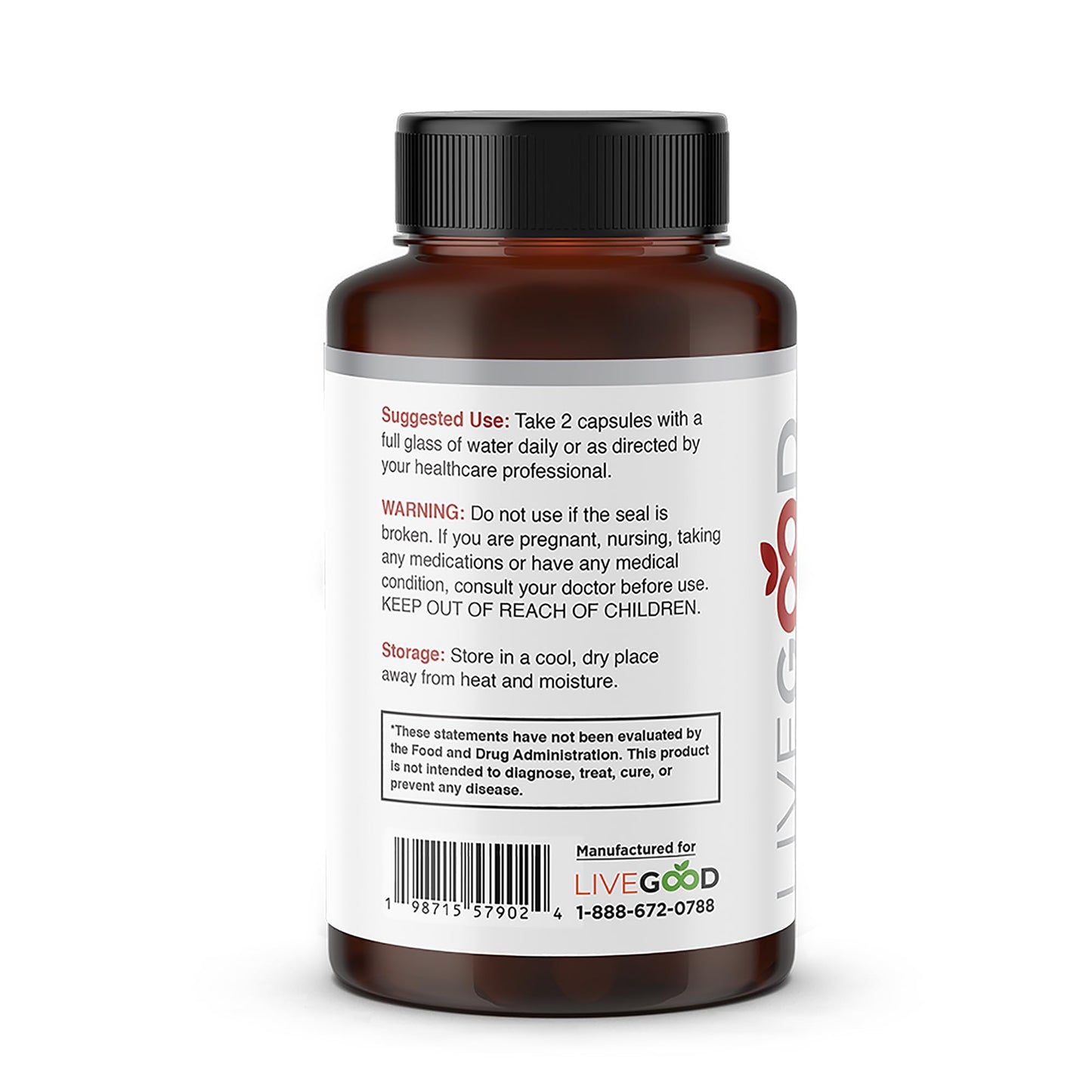 Liver Support - with Milk Thistle, NAC, TUDCA, Turmeric, Dandelion Root, Alpha Lipoic Acid, Natural Detox & Cleanse Formula, Non-GMO, 60 Capsules