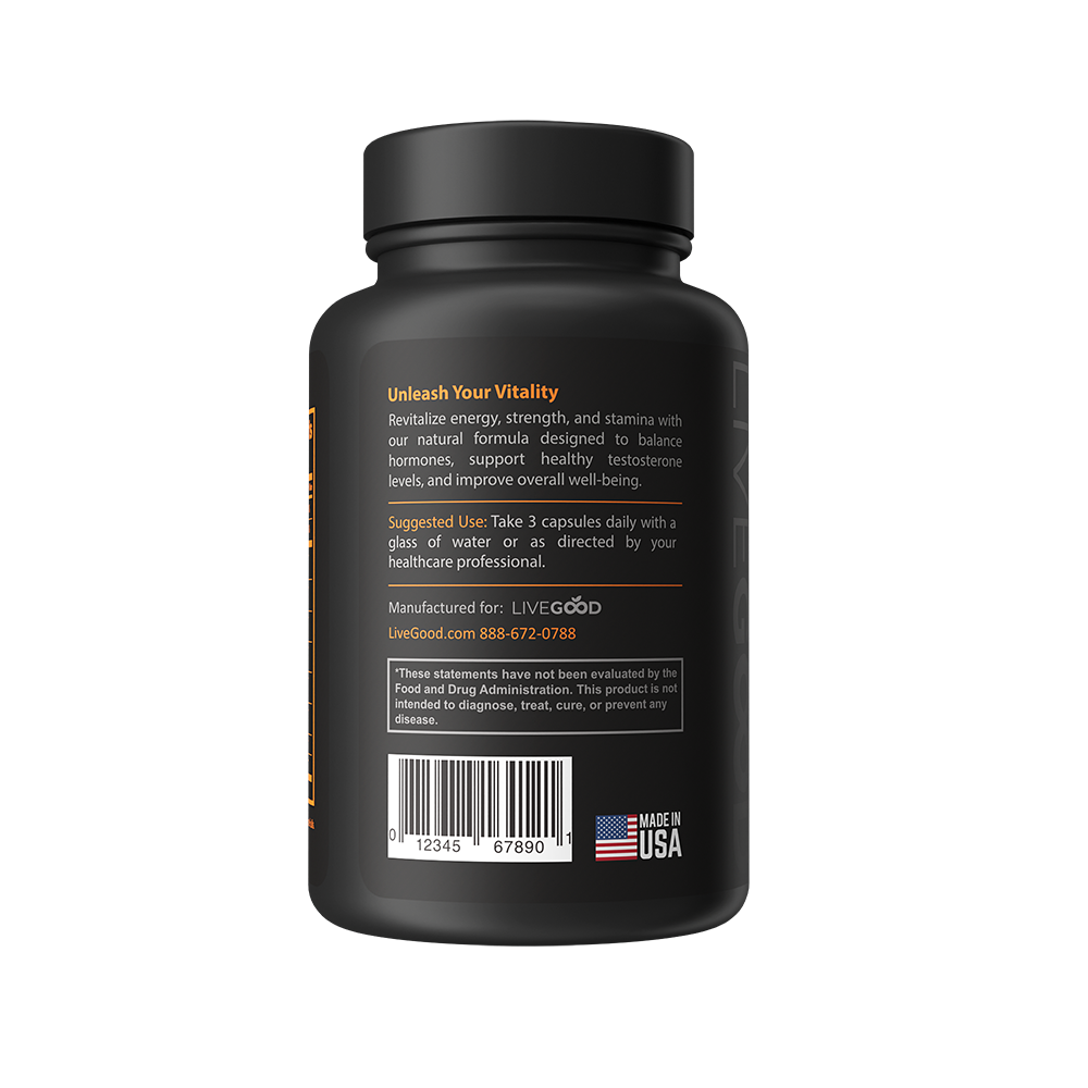 VITALITY Men's Hormone Support, 90 vegetable capsules