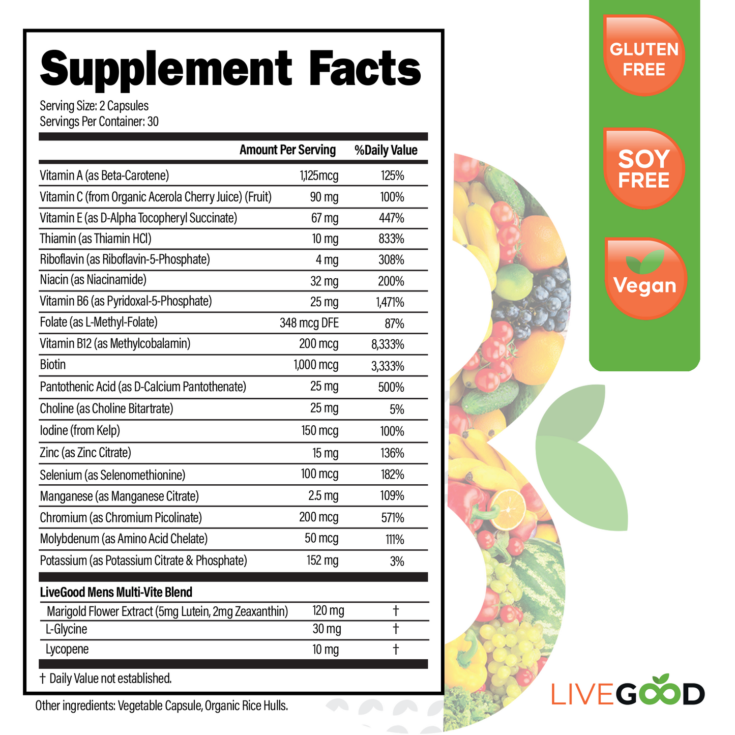Bio-Active Complete Multi-Vitamin For Men
