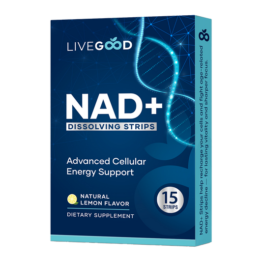 Nad+, Dissolving Strips, Advanced Cellular Energy Support, Promote Healthy Aging